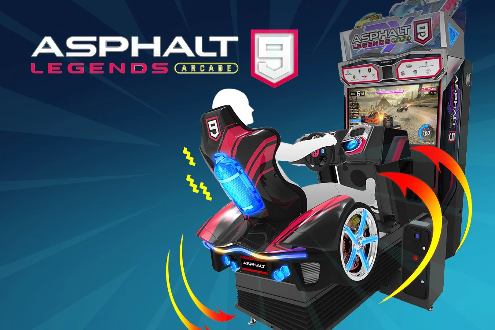 Asphalt 9 Legend Arcade Racing - Coming Soon! | Round1 USA